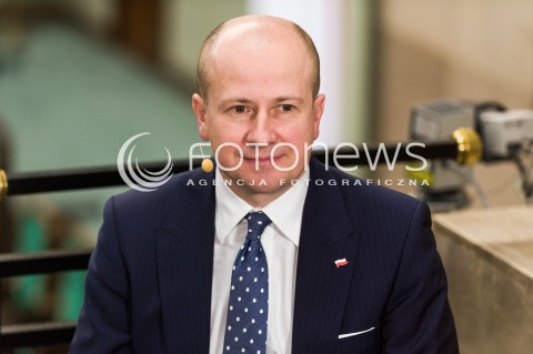  09.01.2018 WARSZAWA SEJM<br />POSIEDZENIE SEJMU<br />N/Z BARTLOMIEJ WROBLEWSKI<br /> 