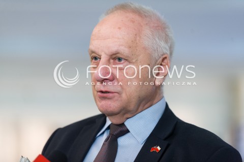  09.01.2018 WARSZAWA SEJM<br />POSIEDZENIE SEJMU<br />N/Z STEFAN NIESIOLOWSKI <br /> 