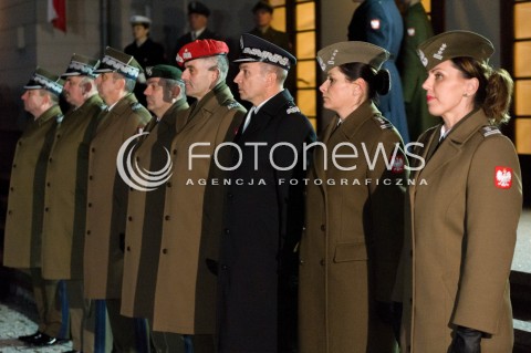  09.01.2018 WARSZAWA MON<br />PRZEKAZANIE RESORTU MINISTERSTWA OBRONY NARODOWEJ MON<br />N/Z KADRA KIEROWNICZA MON<br /> 