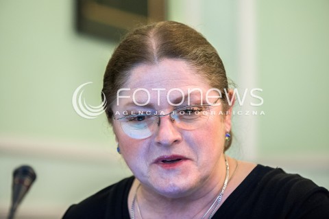  10.01.2018 WARSZAWA<br />POSIEDZENIE SEJMU RP<br />N/Z KRYSTYNA PAWLOWICZ<br /> 