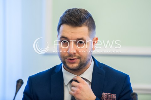  10.01.2018 WARSZAWA<br />POSIEDZENIE SEJMU RP<br />N/Z PATRYK JAKI<br /> 