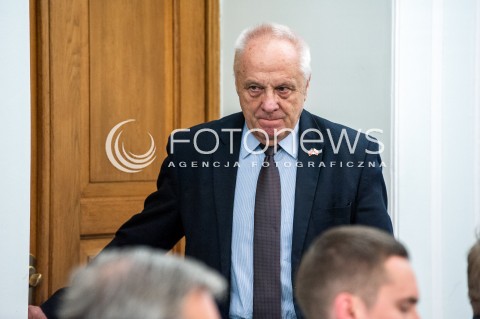  10.01.2018 WARSZAWA<br />POSIEDZENIE SEJMU RP<br />N/Z STEFAN NIESIOLOWSKI<br /> 