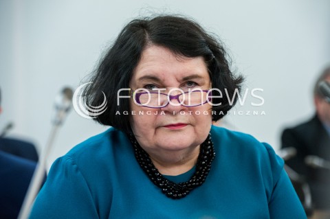  10.01.2018 WARSZAWA<br />POSIEDZENIE SEJMU RP<br />N/Z ANNA ELZBIETA SOBECKA<br /> 