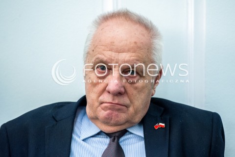  10.01.2018 WARSZAWA<br />POSIEDZENIE SEJMU RP<br />N/Z STEFAN NIESIOLOWSKI<br /> 