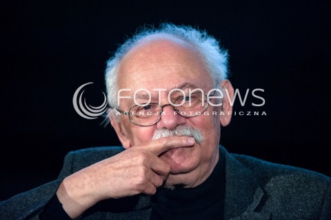  10.01.2018 WARSZAWA<br />SPOTKANIE Z OKAZJI 10 ROCZNICY REAKTYWACJI NAGRODY LITERACKIEJ MIASTA STOLECZNEGO WARSZAWY<br />N/Z PIOTR MATYWIECKI<br /> 