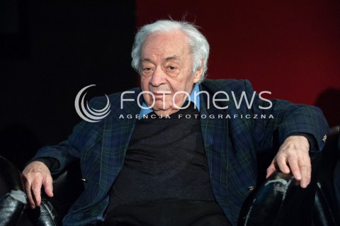  10.01.2018 WARSZAWA<br />SPOTKANIE Z OKAZJI 10 ROCZNICY REAKTYWACJI NAGRODY LITERACKIEJ MIASTA STOLECZNEGO WARSZAWY<br />N/Z JOZEF HEN<br /> 