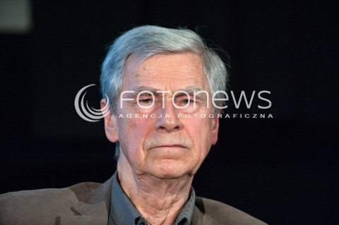  10.01.2018 WARSZAWA<br />SPOTKANIE Z OKAZJI 10 ROCZNICY REAKTYWACJI NAGRODY LITERACKIEJ MIASTA STOLECZNEGO WARSZAWY<br />N/Z KAZIMIERZ ORLOS<br /> 