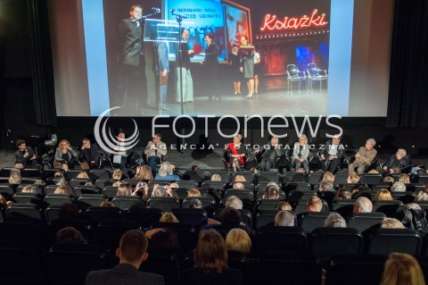  10.01.2018 WARSZAWA<br />SPOTKANIE Z OKAZJI 10 ROCZNICY REAKTYWACJI NAGRODY LITERACKIEJ MIASTA STOLECZNEGO WARSZAWY<br />N/Z JOZEF HEN ANNA JANKO PIOTR MATYWIECKI KAZIMIERZ ORLOS ANNA PIWKOWSKA EUSTACHY RYLSKI MACIEJ WOJTYSZKO WLODZIMIERZ PASZYNSKI EWA DOROTA MALINOWSKA GRUPINSKA<br /> 