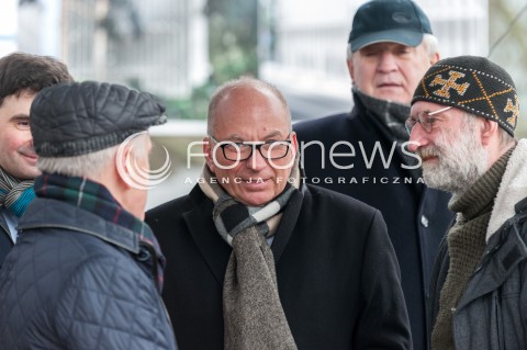  11.01.2018 WARSZAWA<br />PROTEST EMERYTOW SLUZB MUNDUROWYCH PRZED SEJMEM<br />N/Z JERZY MEYSZTOWICZ<br /> 