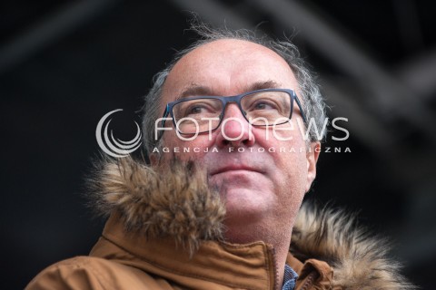  11.01.2018 WARSZAWA<br />PROTEST EMERYTOW SLUZB MUNDUROWYCH PRZED SEJMEM<br />N/Z WLODZIMIERZ CZARZASTY<br /> 