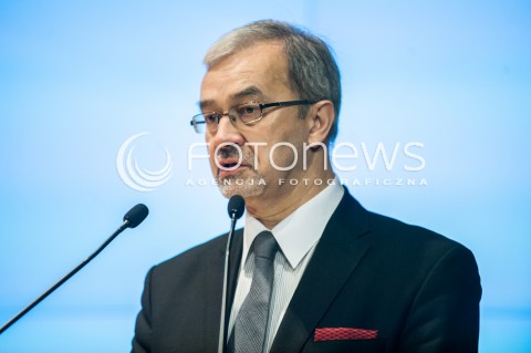  11.01.2018 WARSZAWA GPW<br />PODPISANIE UMOW INWESTYCYJNYCH PFR Z SAMORZADAMI<br />N/Z MINISTER INWESTYCJI I ROZWOJU JERZY KWIECINSKI<br /> 