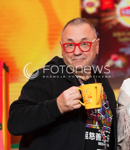  12.01.2018 WARSZAWA<br />KONFERENCJA PRZED 26 FINALEM WOSP<br />N/Z JUREK JERZY OWSIAK<br /> 