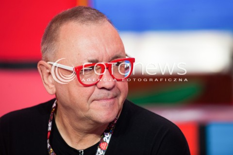  12.01.2018 WARSZAWA<br />KONFERENCJA PRZED 26 FINALEM WOSP<br />N/Z JUREK JERZY OWSIAK<br /> 