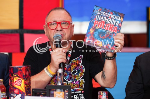  12.01.2018 WARSZAWA<br />KONFERENCJA PRZED 26 FINALEM WOSP<br />N/Z JUREK JERZY OWSIAK<br /> 