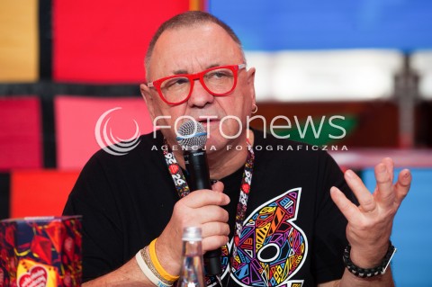  12.01.2018 WARSZAWA<br />KONFERENCJA PRZED 26 FINALEM WOSP<br />N/Z JUREK JERZY OWSIAK<br /> 