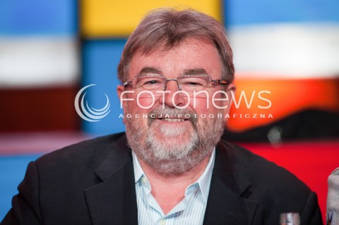  12.01.2018 WARSZAWA<br />KONFERENCJA PRZED 26 FINALEM WOSP<br />N/Z DYREKTOR PROGRAMOWY GRUPY TVN EDWARD MISZCZAK<br /> 