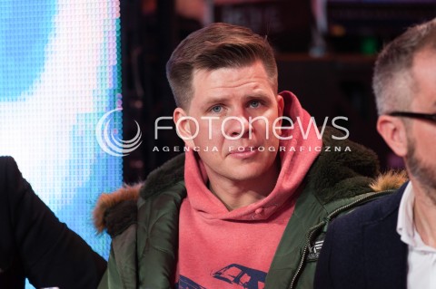  12.01.2018 WARSZAWA<br />KONFERENCJA PRZED 26 FINALEM WOSP<br />N/Z FILIP CHAJZER<br /> 