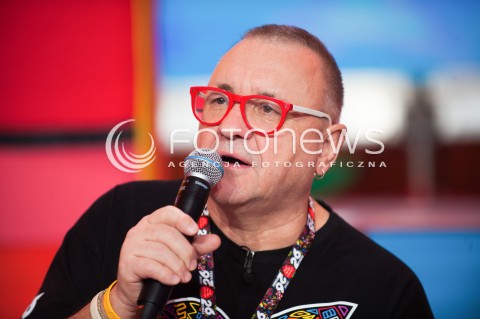  12.01.2018 WARSZAWA<br />KONFERENCJA PRZED 26 FINALEM WOSP<br />N/Z JUREK JERZY OWSIAK<br /> 