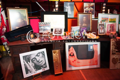  12.01.2018 WARSZAWA<br />KONFERENCJA PRZED 26 FINALEM WOSP<br />N/Z RZECZY NA AUKCJE WOSP<br /> 