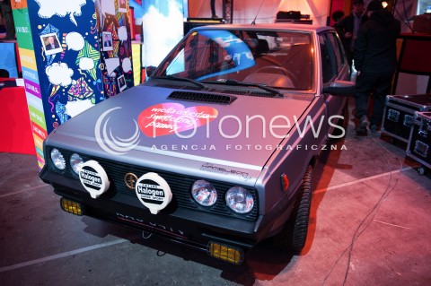  12.01.2018 WARSZAWA<br />KONFERENCJA PRZED 26 FINALEM WOSP<br />N/Z AUTO POLONEZ FILIPA CHAJZERA FILIP CHAJZER<br /> 