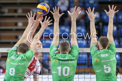  13.01.2018 RZESZOW <br />SIATKOWKA PLUS LIGA 2017/2018 MEN VOLLEYBALL POLAND POLISH PLUSLIGA LEAGUE SEASON 2017/2018 <br />MECZ ASSECO RESOVIA RZESZOW - BBTS BIELSKO BIALA <br />N/Z JAKUB JAROSZ <br /> 