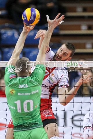  13.01.2018 RZESZOW <br />SIATKOWKA PLUS LIGA 2017/2018 MEN VOLLEYBALL POLAND POLISH PLUSLIGA LEAGUE SEASON 2017/2018 <br />MECZ ASSECO RESOVIA RZESZOW - BBTS BIELSKO BIALA <br />N/Z MARCIN MOZDZONEK <br /> 