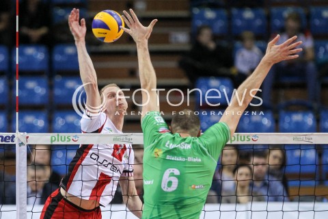  13.01.2018 RZESZOW <br />SIATKOWKA PLUS LIGA 2017/2018 MEN VOLLEYBALL POLAND POLISH PLUSLIGA LEAGUE SEASON 2017/2018 <br />MECZ ASSECO RESOVIA RZESZOW - BBTS BIELSKO BIALA <br />N/Z JAKUB JAROSZ <br /> 