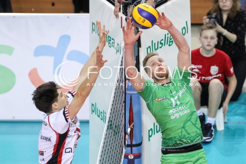  13.01.2018 RZESZOW <br />SIATKOWKA PLUS LIGA 2017/2018 MEN VOLLEYBALL POLAND POLISH PLUSLIGA LEAGUE SEASON 2017/2018 <br />MECZ ASSECO RESOVIA RZESZOW - BBTS BIELSKO BIALA <br />N/Z ALEKSANDER SLIWKA HARRISON PEACOCK  <br /> 