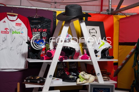  14.01.2018 WARSZAWA <br />26 FINAL WIELKIEJ ORKIESTRY SWIATECZNEJ POMOCY<br />N/Z PRZEDMIOTY NA AUKCJE<br /> 