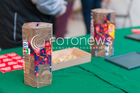  14.01.2018 WARSZAWA <br />26 FINAL WIELKIEJ ORKIESTRY SWIATECZNEJ POMOCY<br />N/Z PUSZKI WOSP<br /> 