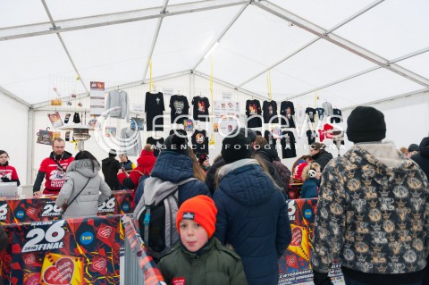  14.01.2018 WARSZAWA <br />26 FINAL WIELKIEJ ORKIESTRY SWIATECZNEJ POMOCY<br />N/Z SKLEP WOSP<br /> 