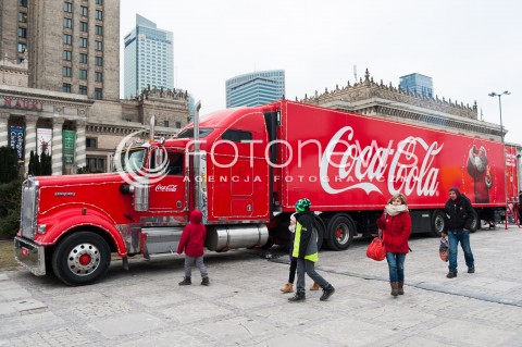  14.01.2018 WARSZAWA <br />26 FINAL WIELKIEJ ORKIESTRY SWIATECZNEJ POMOCY<br />N/Z CIEZAROWKA COCA COLA COCACOLA<br /> 