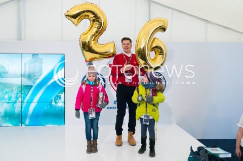  14.01.2018 WARSZAWA <br />26 FINAL WIELKIEJ ORKIESTRY SWIATECZNEJ POMOCY<br />N/Z FILIP CHAJZER<br /> 