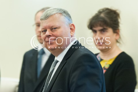 16.01.2018 WARSZAWA<br />POSIEDZENIE RADY MINISTROW<br />N/Z MAREK SUSKI<br /> 