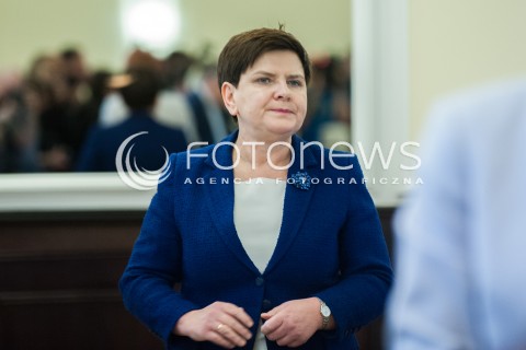  16.01.2018 WARSZAWA<br />POSIEDZENIE RADY MINISTROW<br />N/Z BEATA SZYDLO<br /> 