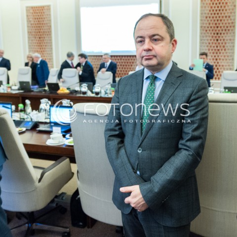  16.01.2018 WARSZAWA<br />POSIEDZENIE RADY MINISTROW<br />N/Z KONRAD SZYMANSKI<br /> 