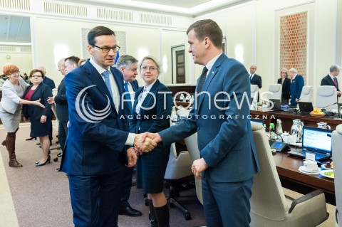 Posiedzenie Rady Ministrów w Warszawie