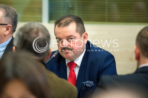  19.01.2018 WARSZAWA<br />SPOTKANIE KONSULTACYJNE W SPRAWIE ZMIAN W PRAWIE LOWIECKIM W MINISTERSTWIE SRODOWISKA<br />N/Z SLAWOMIR IZDEBSKI<br /> 