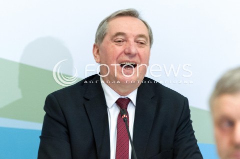  19.01.2018 WARSZAWA<br />SPOTKANIE KONSULTACYJNE W SPRAWIE ZMIAN W PRAWIE LOWIECKIM W MINISTERSTWIE SRODOWISKA<br />N/Z MINISTER HENRYK KOWALCZYK<br /> 