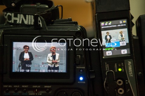  22.01.2018 WARSZAWA<br />KONFERENCJA O PRZYSZLOSCI SZKOLNICTWA ZAWODOWEGO <br />N/Z ANNA ZALEWSKA MARZENA MICHALEK KAMERA<br /> 