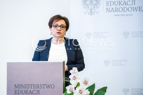  22.01.2018 WARSZAWA<br />KONFERENCJA O PRZYSZLOSCI SZKOLNICTWA ZAWODOWEGO <br />N/Z ANNA ZALEWSKA<br /> 