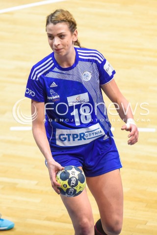  24.01.2017 GDYNIA<br />PGNIG SUPERLIGA KOBIET W PILCE RECZNEJ<br />SEZON 2017/2018<br />MECZ GTPR GDYNIA - METRACO ZAGLEBIE LUBIN<br />N/Z ALEKSANDRA ZYCH<br /> 