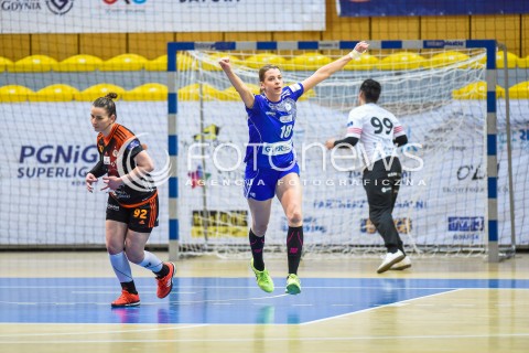  24.01.2017 GDYNIA<br />PGNIG SUPERLIGA KOBIET W PILCE RECZNEJ<br />SEZON 2017/2018<br />MECZ GTPR GDYNIA - METRACO ZAGLEBIE LUBIN<br />N/Z ALEKSANDRA ZYCH<br /> 