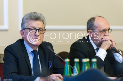  25.01.2018 WARSZAWA SEJM<br />POSIEDZENIE SEJMU <br />N/Z ANDRZEJ MATUSIEWICZ STANISLAW PIOTROWICZ<br /> 