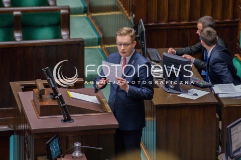  25.01.2018 WARSZAWA SEJM<br />POSIEDZENIE SEJMU <br />N/Z PIOTR WINNICKI<br /> 