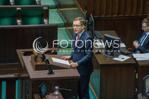  25.01.2018 WARSZAWA SEJM<br />POSIEDZENIE SEJMU <br />N/Z PIOTR WINNICKI<br /> 