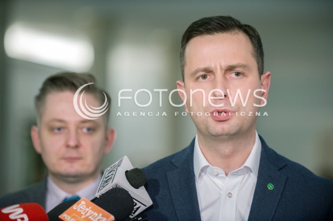 25.01.2018 WARSZAWA SEJM<br />POSIEDZENIE SEJMU <br />N/Z WLADYSLAW KOSINIAK KAMYSZ JAKUB STEFANIAK<br /> 