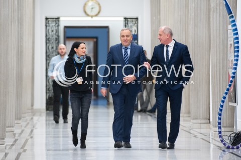  25.01.2018 WARSZAWA SEJM<br />POSIEDZENIE SEJMU <br />N/Z GRZEGORZ SCHETYNA SLAWOMIR NEUMANN<br /> 