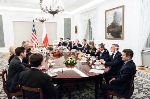  26.01.2018 WARSZAWA<br />SPOTKANIE PREZYDENTA RP Z SEKRETARZEM STANU USA<br />N/Z PREZYDENT RP ANDRZEJ DUDA SEKRETARZ STANU USA REX TILLERSON<br /> 