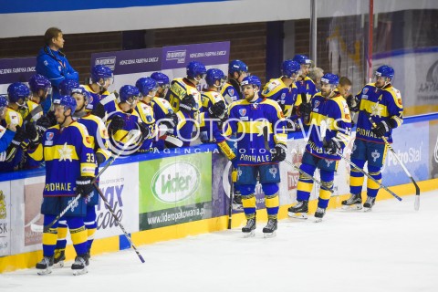  26.01.2018 GDANSK<br />HOKEJ - PHL - POLSKA LIGA HOKEJA SEZON 2017/2018<br />MECZ MH AUTOMATYKA GDANSK - TATRYSKI PODHALE NOWY TARG<br />N/Z DMITRI SAMARIN ELVIJS BIEZAIS SERGEY OGORODNIKOV<br /> 